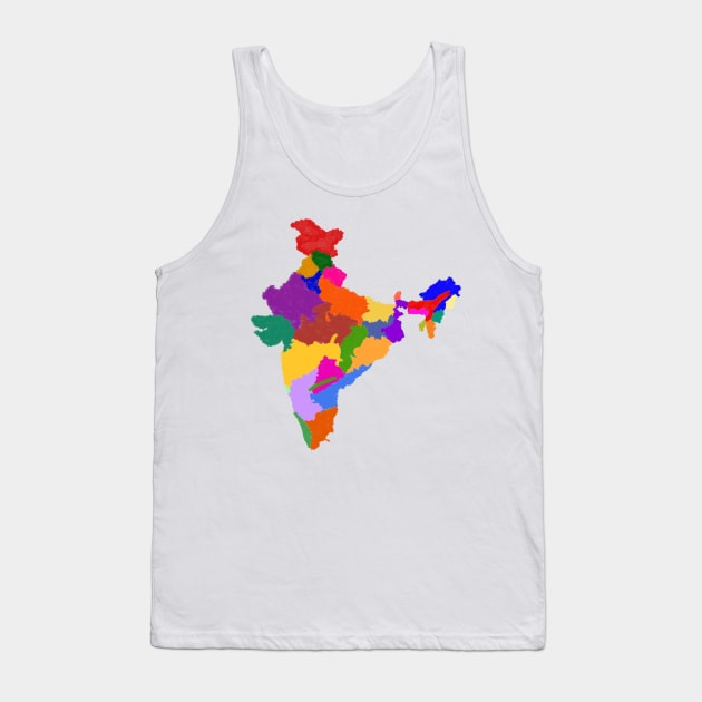 India Holi India States Tank Top by MysteriousOrchid